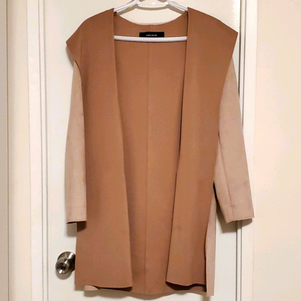 Zara hooded coat